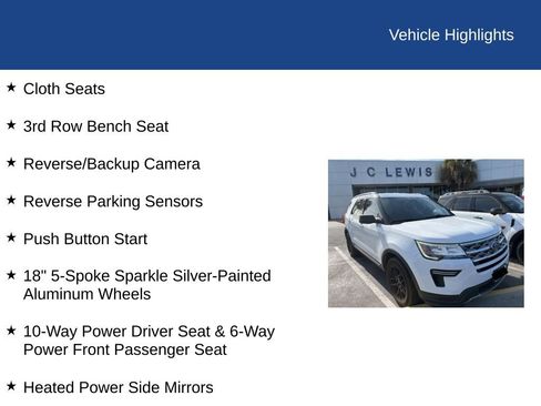 Used 2018 Ford Explorer XLT image 9