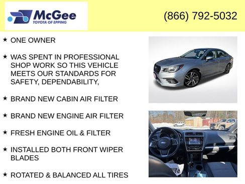 Used 2019 Subaru Legacy 2.5i Sport image 8