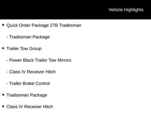 Used 2022 RAM 1500 Tradesman w/ Trailer Tow Group image 8