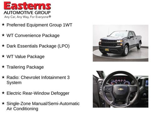 Used 2021 Chevrolet Silverado 1500 W/T w/ WT Value Package AWD/4WD image 11