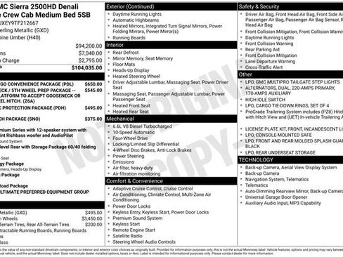 New 2026 GMC Sierra 2500 Denali Ultimate AWD/4WD image 38