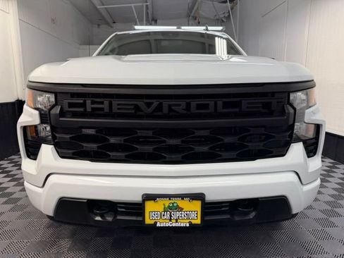 Used 2023 Chevrolet Silverado 1500 Custom w/ LPO, Dark Essentials Package AWD/4WD image 2
