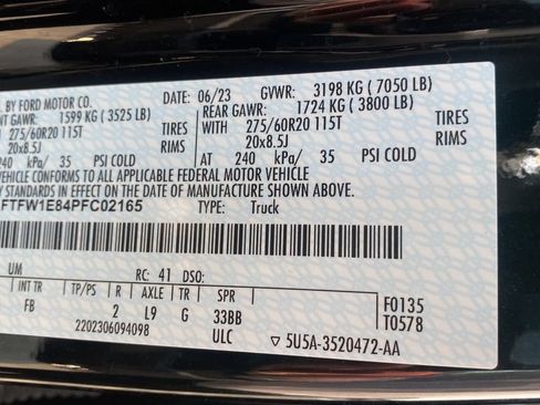 Used 2023 Ford F150 XLT w/ Equipment Group 302A High AWD/4WD image 28