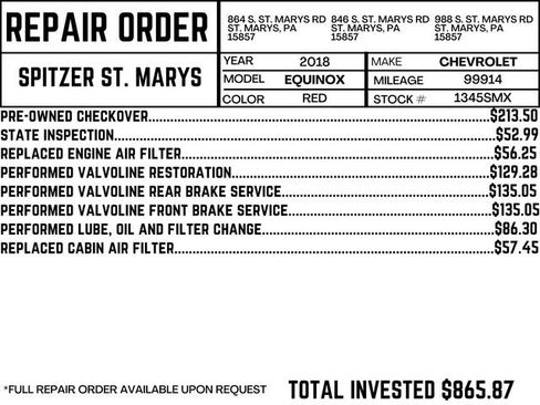 Used 2018 Chevrolet Equinox LT image 2