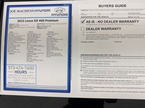 Used 2023 Lexus GX 460 Premium w/ Premium Package image 32