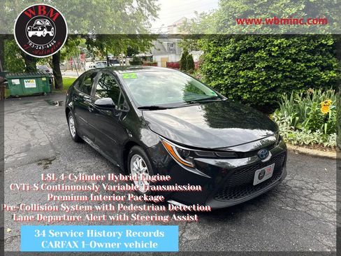 Used 2022 Toyota Corolla LE w/ Premium Interior Package FWD image 1