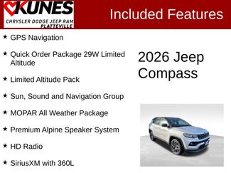 New 2026 Jeep Compass Limited w/ Sun, Sound & Navigation Group video 2