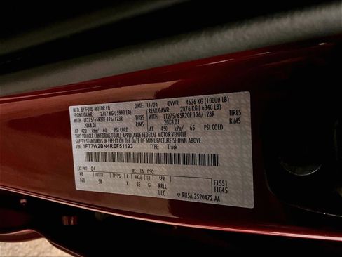 Used 2024 Ford F250 Lariat w/ Sport Appearance Package image 33