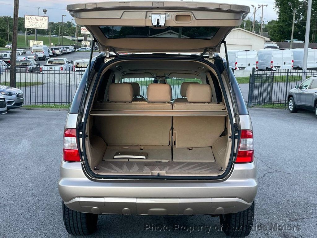 Used 2002 Mercedes-Benz ML 320 4MATIC image 25