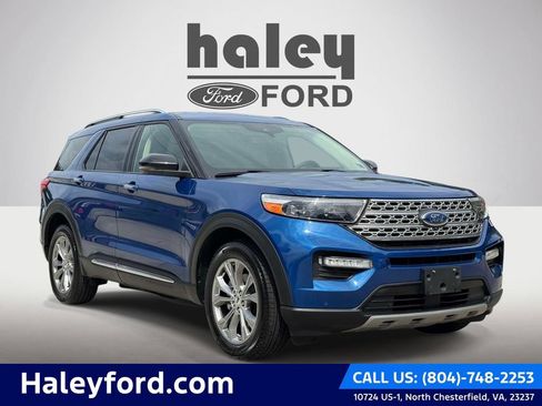 Certified 2022 Ford Explorer Limited w/ Equipment Group 301A AWD/4WD image 1
