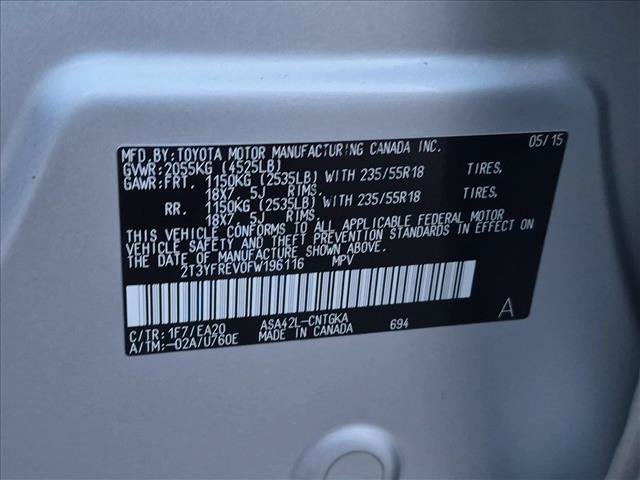 Used 2015 Toyota RAV4 Limited FWD image 25