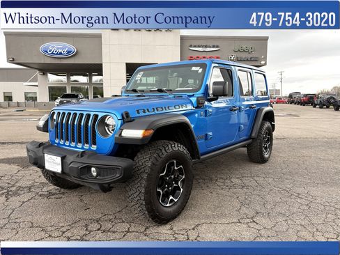 Used 2022 Jeep Wrangler Unlimited Rubicon w/ Cold Weather Group image 1