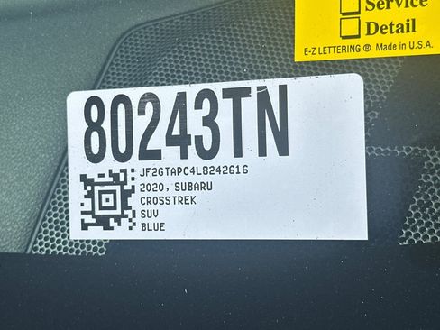 Used 2020 Subaru Crosstrek 2.0i Premium w/ Popular Package #3 AWD/4WD image 3