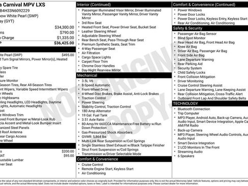 Used 2022 Kia Carnival LX FWD image 9