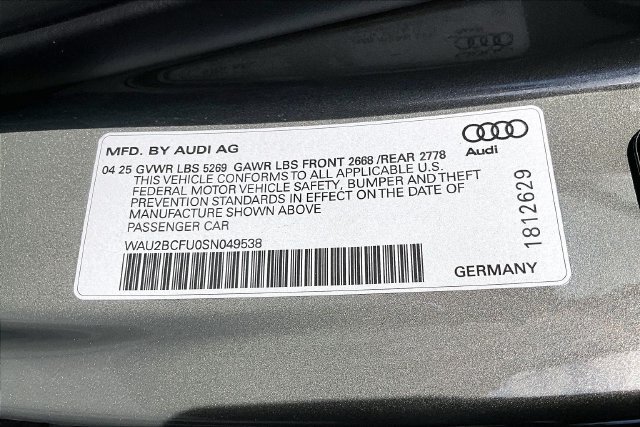 Used 2025 Audi A5 Premium Plus w/ Premium Plus AWD/4WD image 19