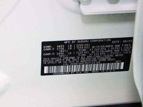 Used 2024 Subaru Outback Limited image 33