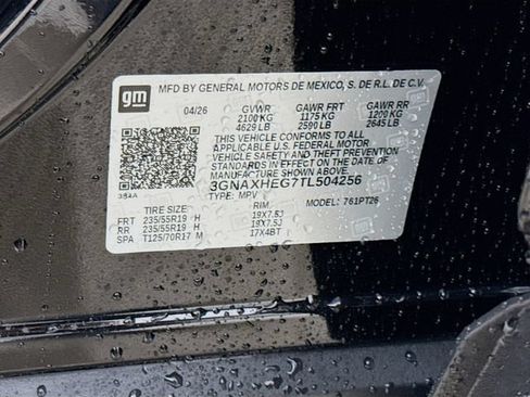 New 2026 Chevrolet Equinox LT w/ Convenience Package II FWD image 32