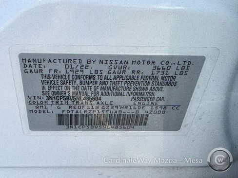 Used 2022 Nissan Kicks S FWD image 29