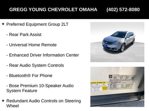 Used 2014 Chevrolet Traverse LT AWD/4WD image 19