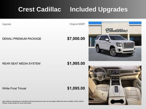 Used 2021 GMC Yukon Denali w/ Denali Premium Package AWD/4WD image 5