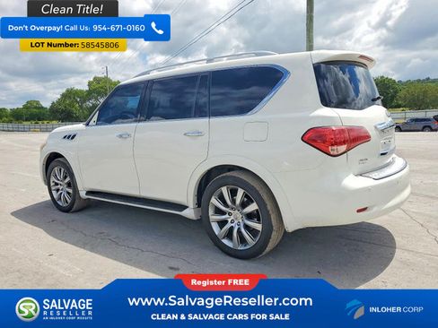 Used 2013 INFINITI QX56 4WD w/ Theater Pkg image 3
