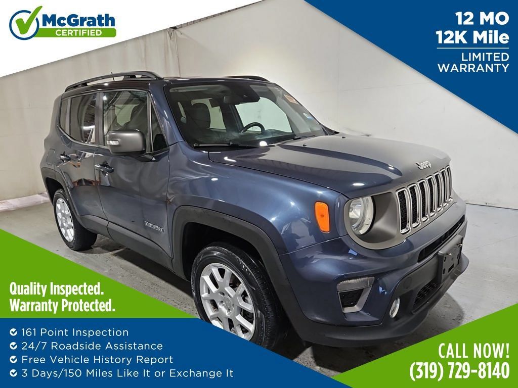 Used 2021 Jeep Renegade Limited AWD/4WD image 1