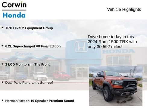 Used 2024 RAM 1500 TRX AWD/4WD image 7