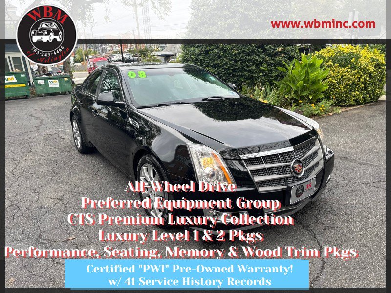 Used 2008 Cadillac CTS 3.6 w/ Luxury Level Two Package AWD/4WD image 1