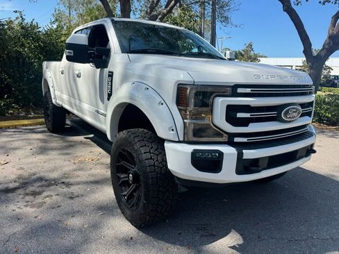 Used 2021 Ford F350 Platinum w/ Snow Plow Prep Package image 4