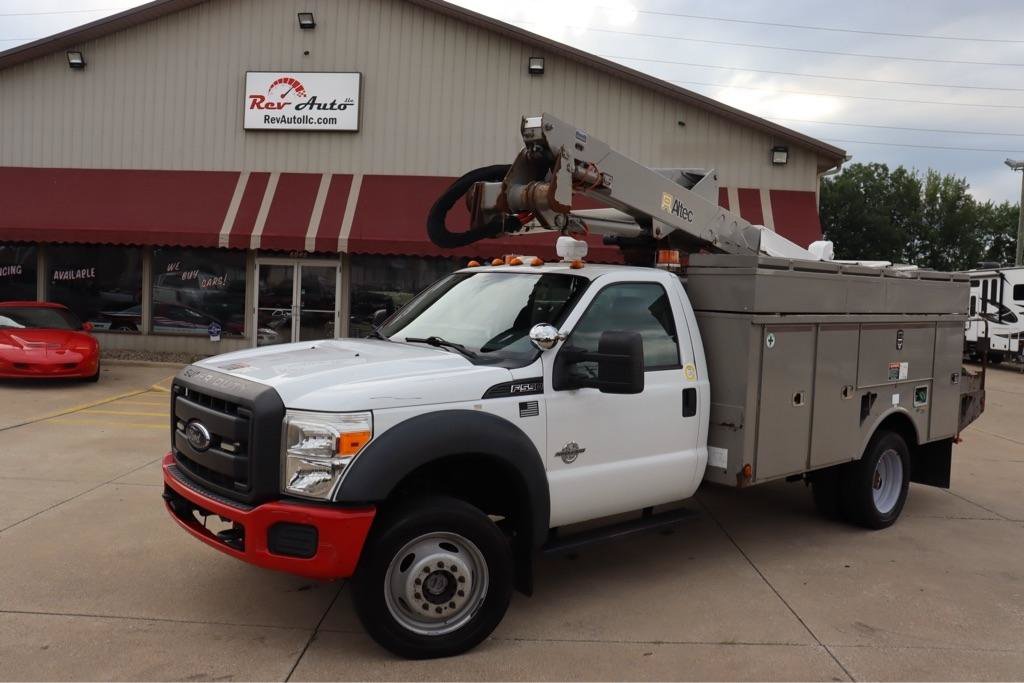 Used 2012 Ford F550 4x4 Regular Cab Super Duty w/ Payload Upgrade Pkg image 1