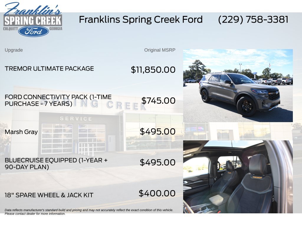 Used 2026 Ford Explorer Tremor w/ Tremor Ultimate Package AWD/4WD image 5
