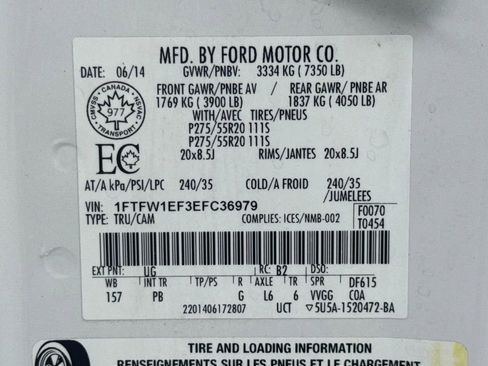 Used 2014 Ford F150 Platinum AWD/4WD image 37
