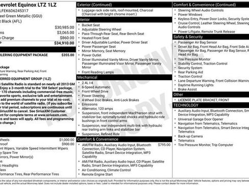 Used 2013 Chevrolet Equinox LTZ image 18