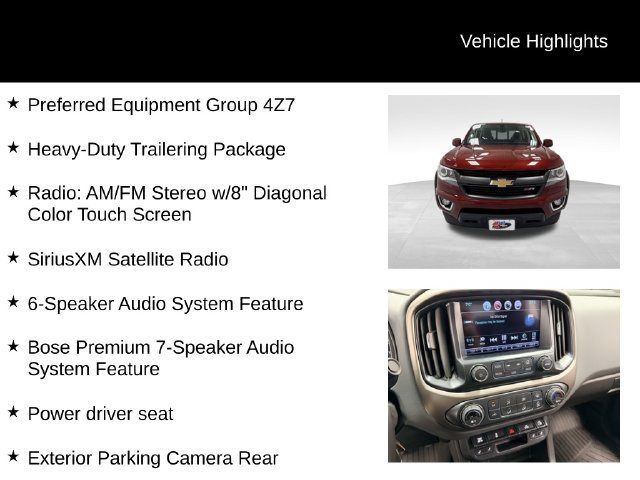 Certified 2017 Chevrolet Colorado Z71 AWD/4WD image 16