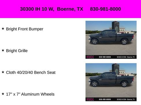 Used 2018 RAM 1500 Tradesman w/ Popular Equipment Group RWD image 18