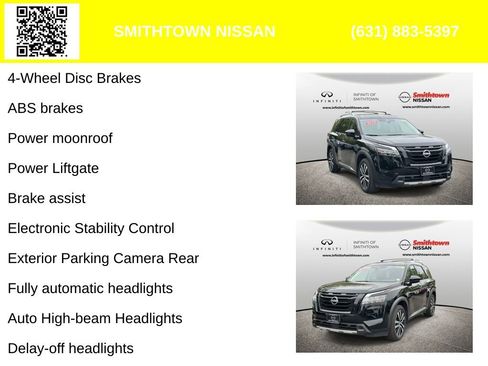 Used 2023 Nissan Pathfinder Platinum w/ Black Appearance Package AWD/4WD image 6