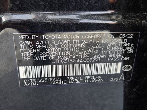 Used 2022 Lexus IS 350 F Sport image 34