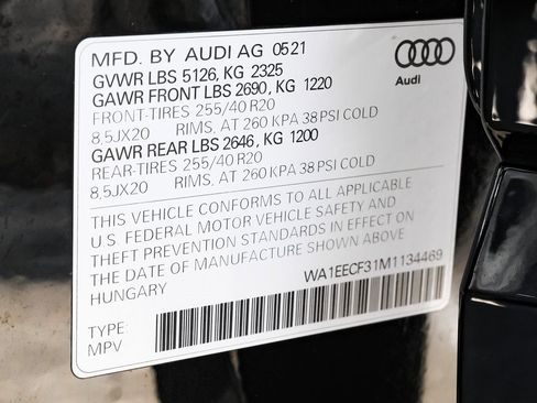 Used 2021 Audi Q3 2.0T Premium Plus w/ Premium Plus Package image 71