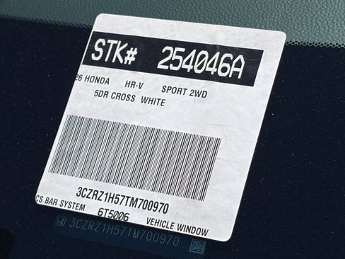Used 2026 Honda HR-V Sport image 37