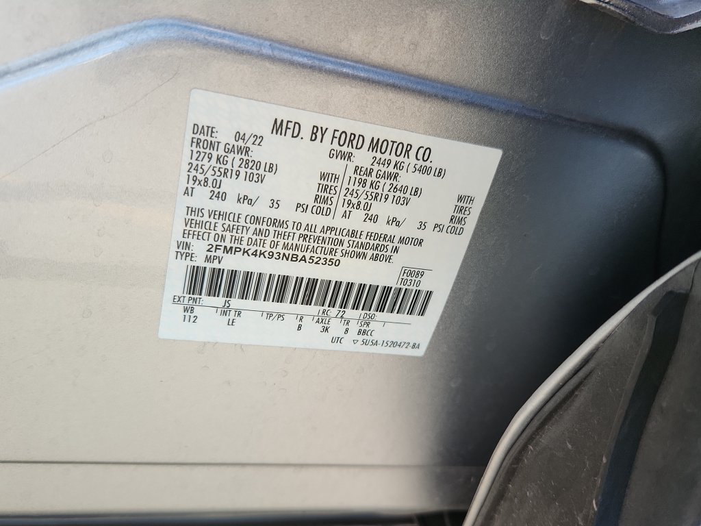 Used 2022 Ford Edge Titanium AWD/4WD image 19