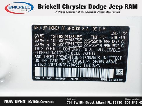 Used 2023 Honda HR-V Sport image 36