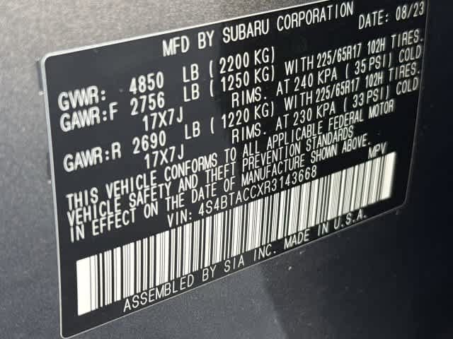 Certified 2024 Subaru Outback Premium AWD/4WD image 31