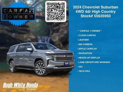 Used 2024 Chevrolet Suburban High Country image 7