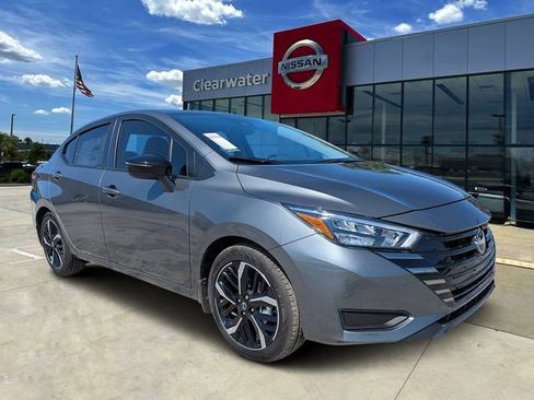 New 2025 Nissan Versa SR w/ Trunk Package FWD image 1