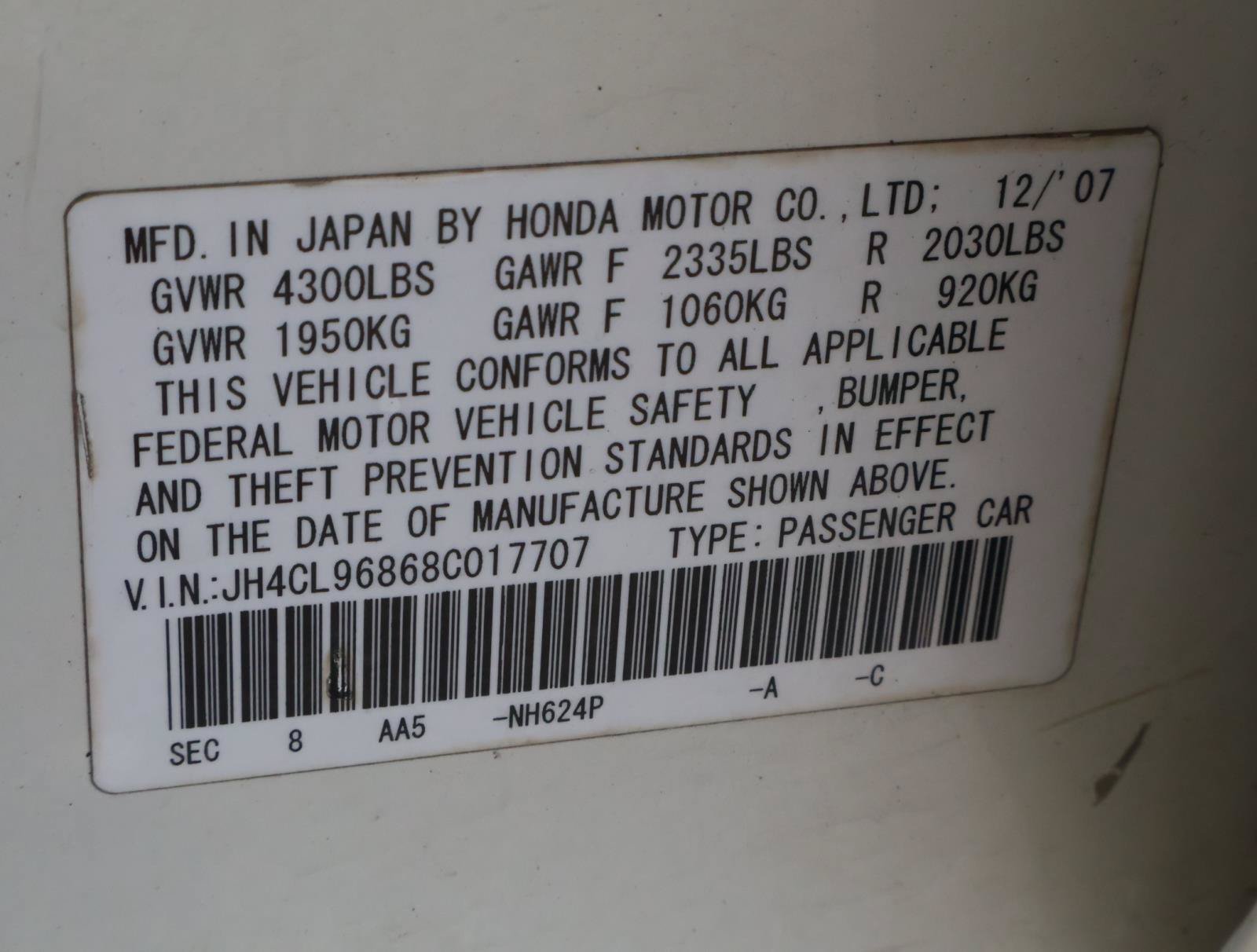 Used 2008 Acura TSX FWD image 15