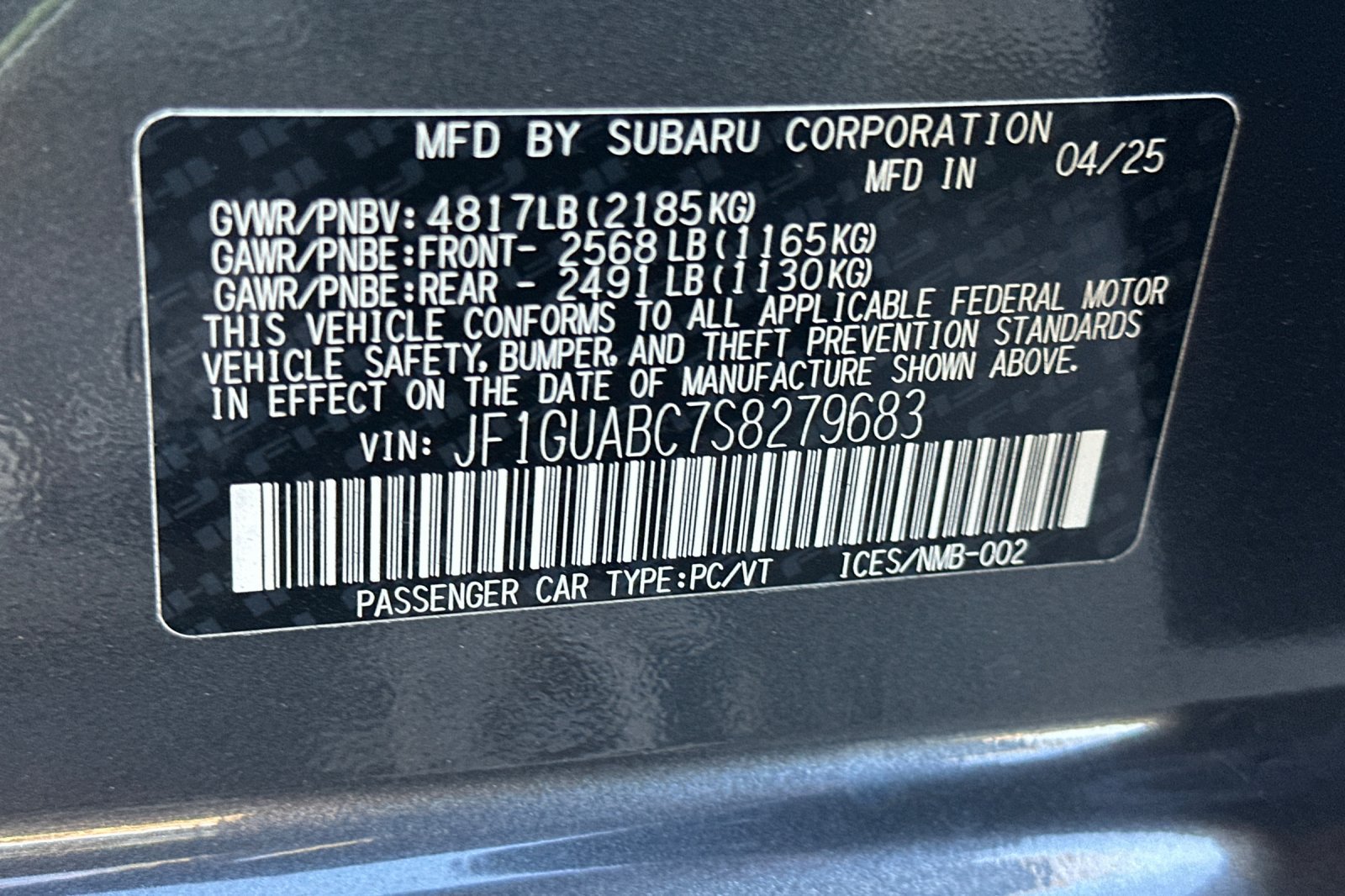 Used 2025 Subaru Impreza 2.0i AWD/4WD image 26