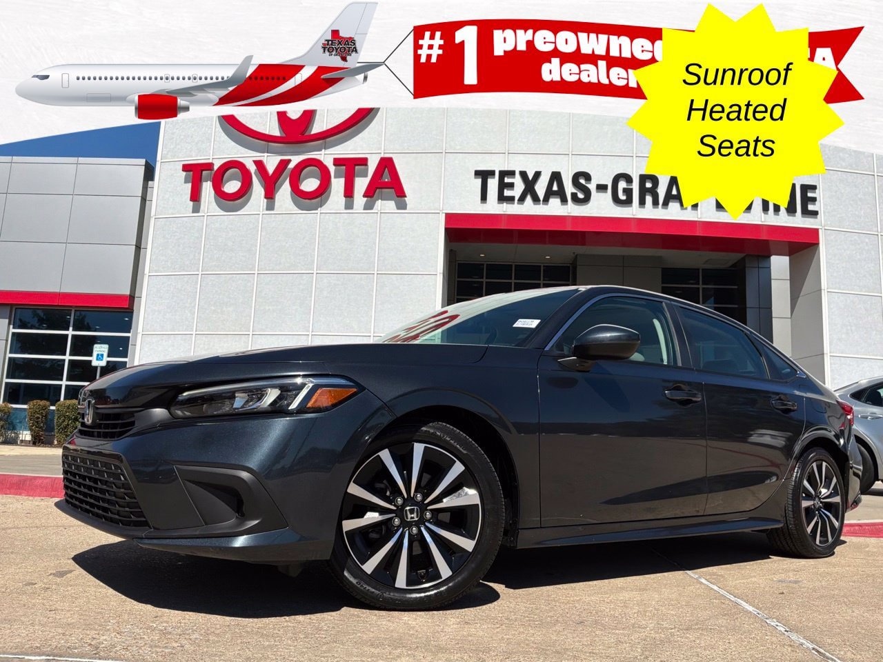 Used 2024 Honda Civic EX image 1