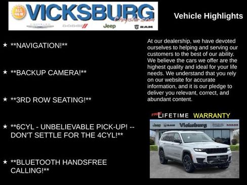 Used 2024 Jeep Grand Cherokee L Altitude image 7