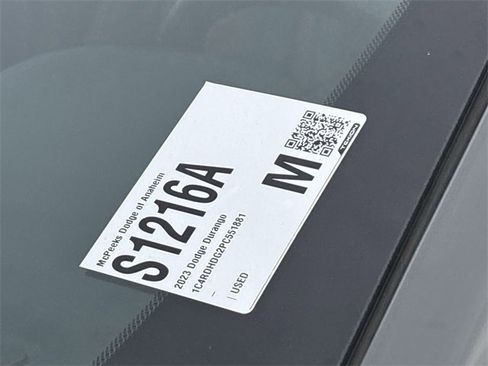 Certified 2023 Dodge Durango GT image 34