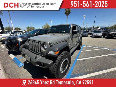 Used 2018 Jeep Wrangler Unlimited Sport S AWD/4WD image 1